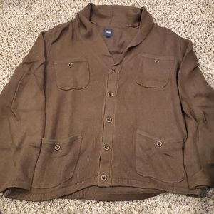 Gap Button Up Sweater Size XL